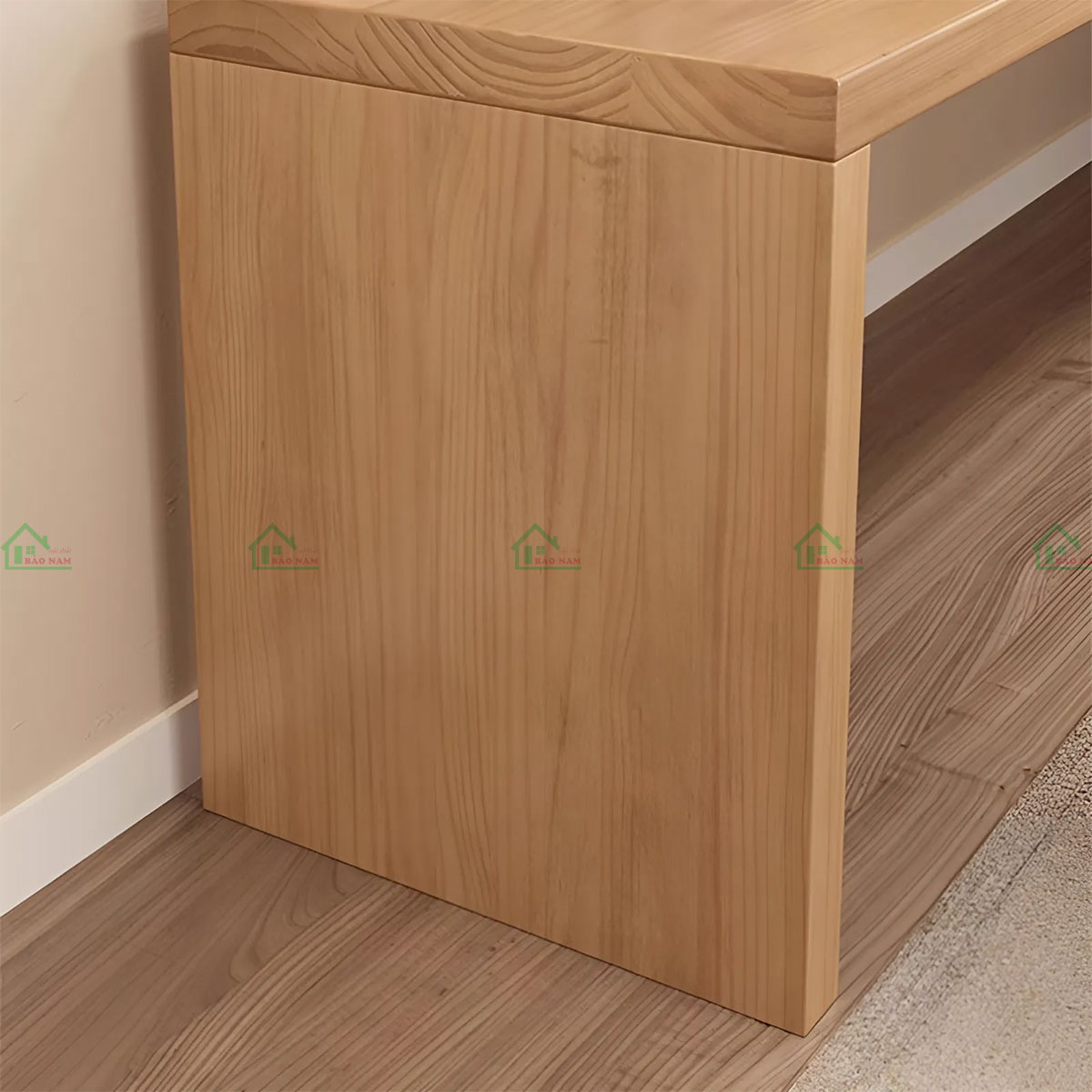 Bàn Làm Việc Gỗ Chữ L Đẹp Hiện Đại PLV20