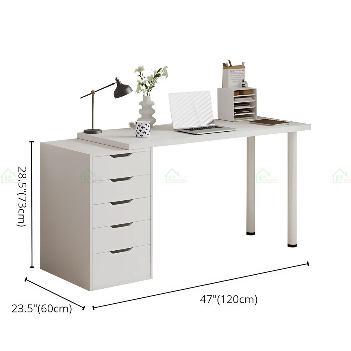 Bàn Làm Việc Ikea Đẹp Hiện Đại PLV26