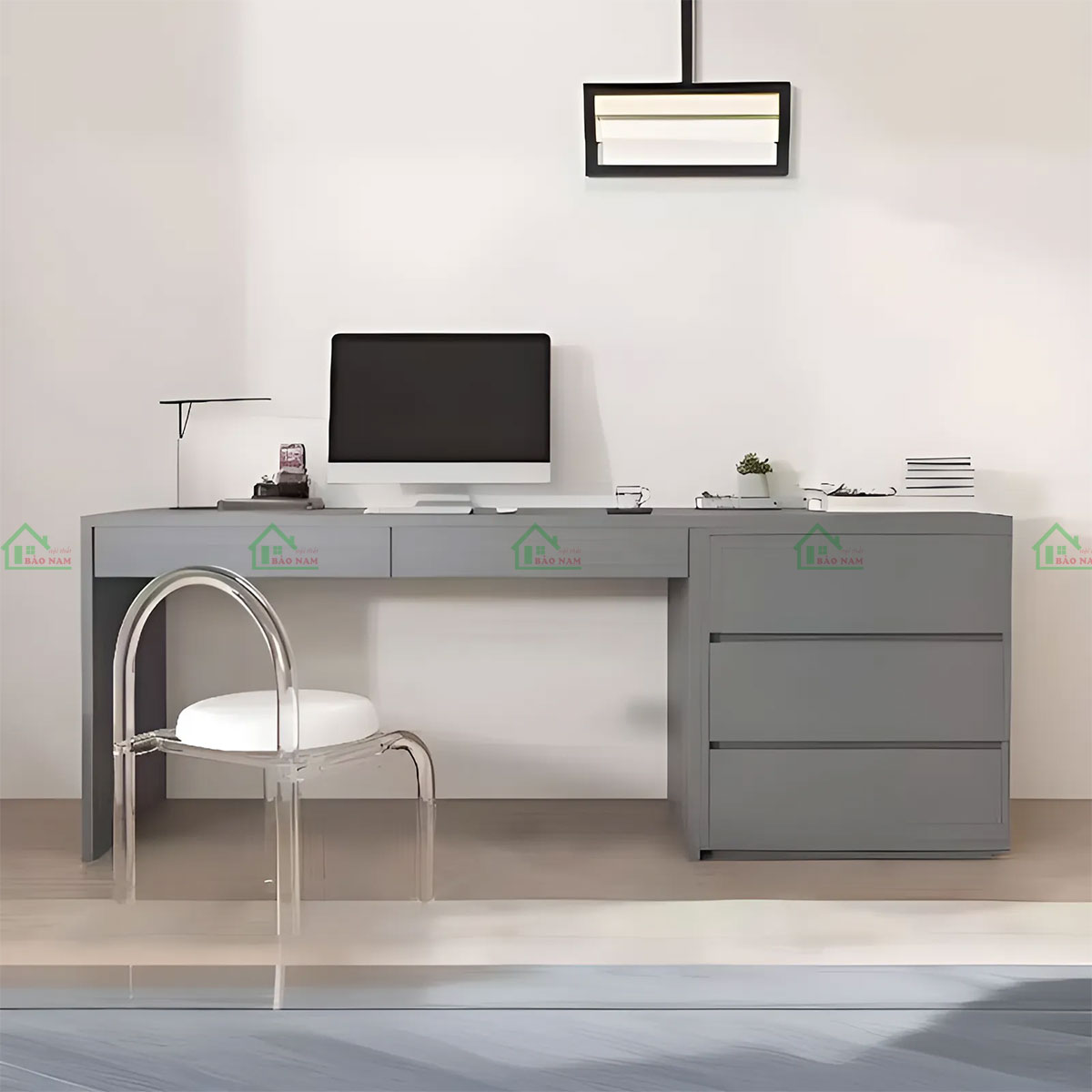 Bàn Làm Việc MDF Hiện Đại PLV24