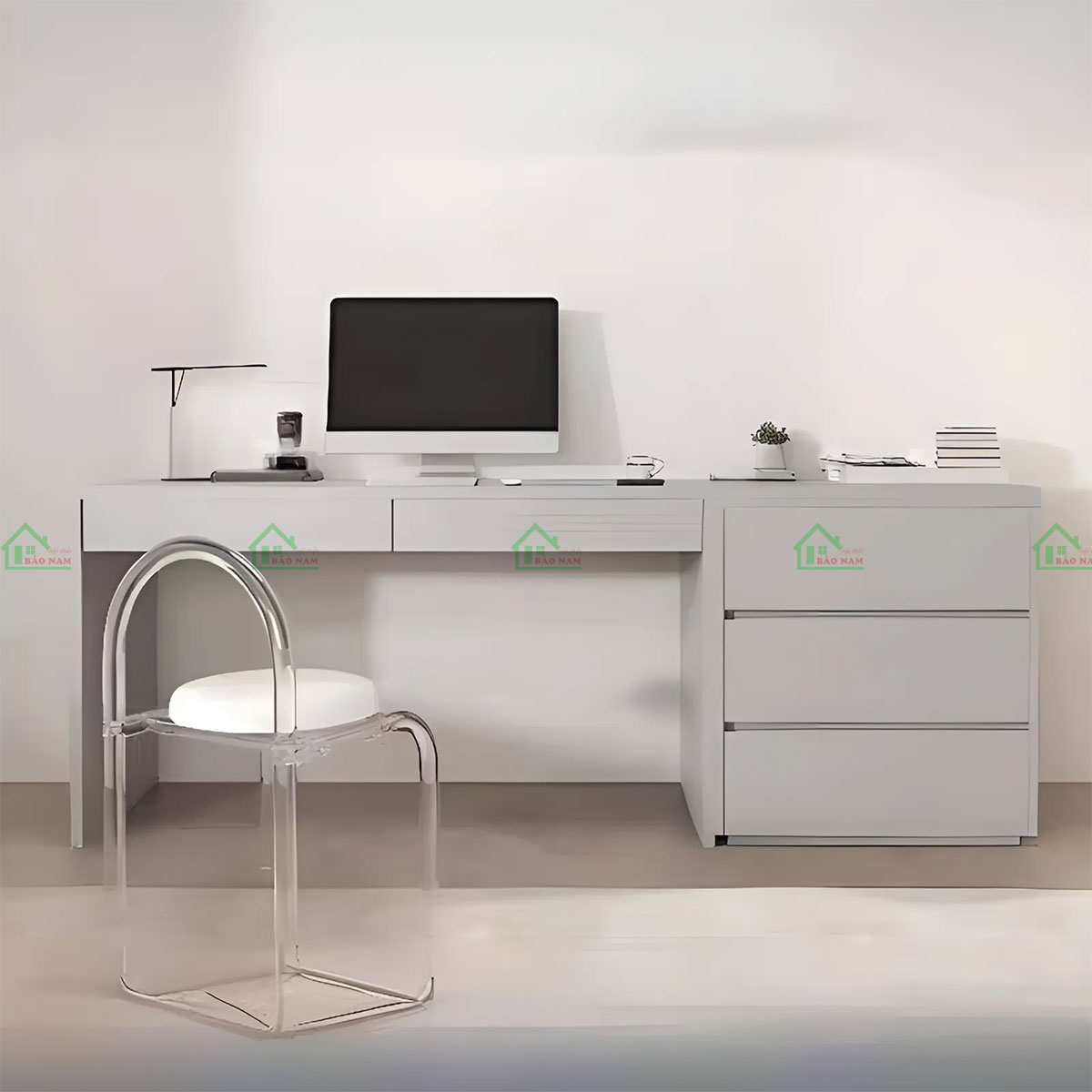 Bàn Làm Việc MDF Hiện Đại PLV24