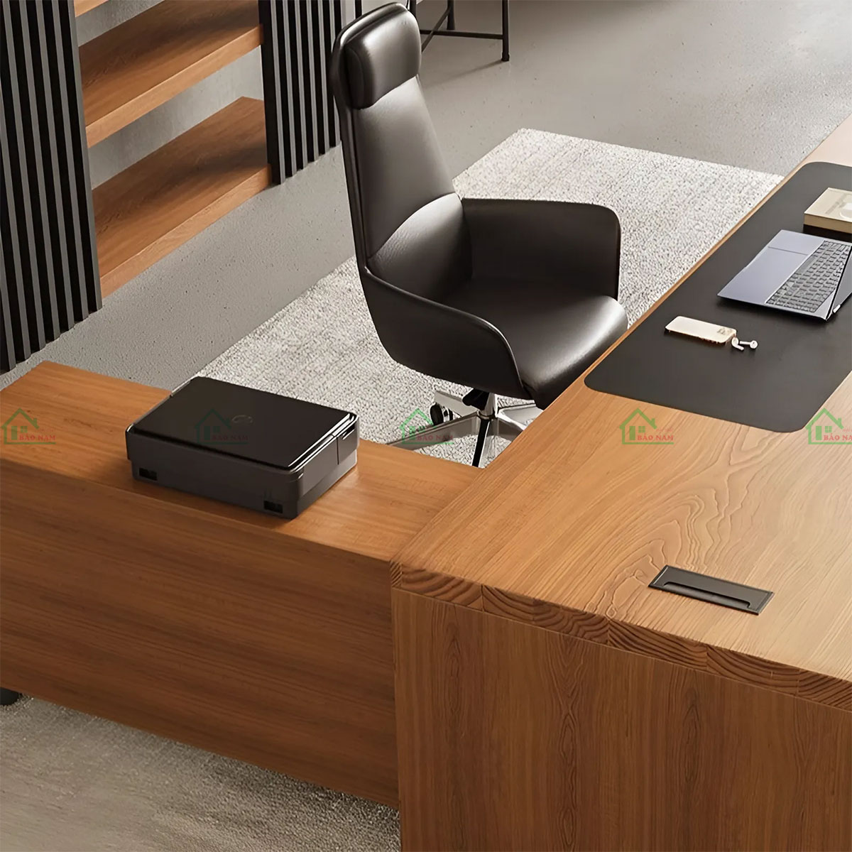 Bàn Làm Việc Văn Phòng Thiết Kế Chữ L Đẹp PLV14