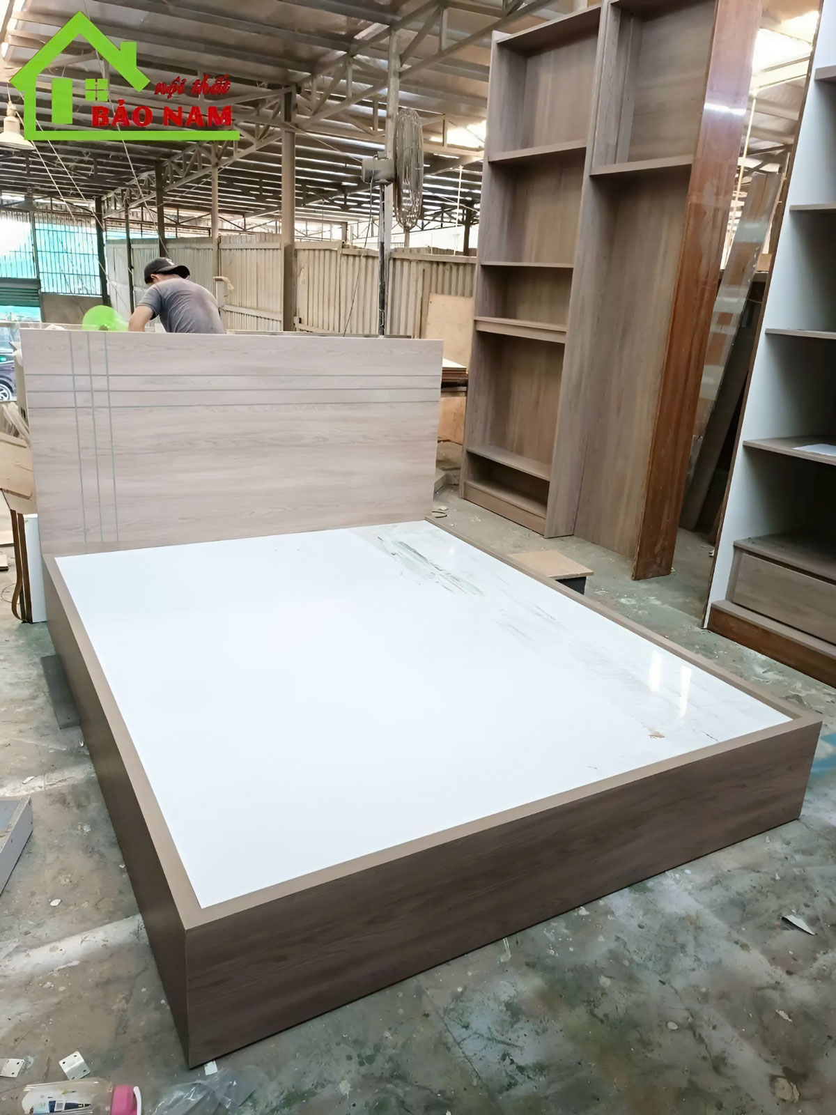 Bộ Giường Tủ Phòng Ngủ Giá Rẻ PN51