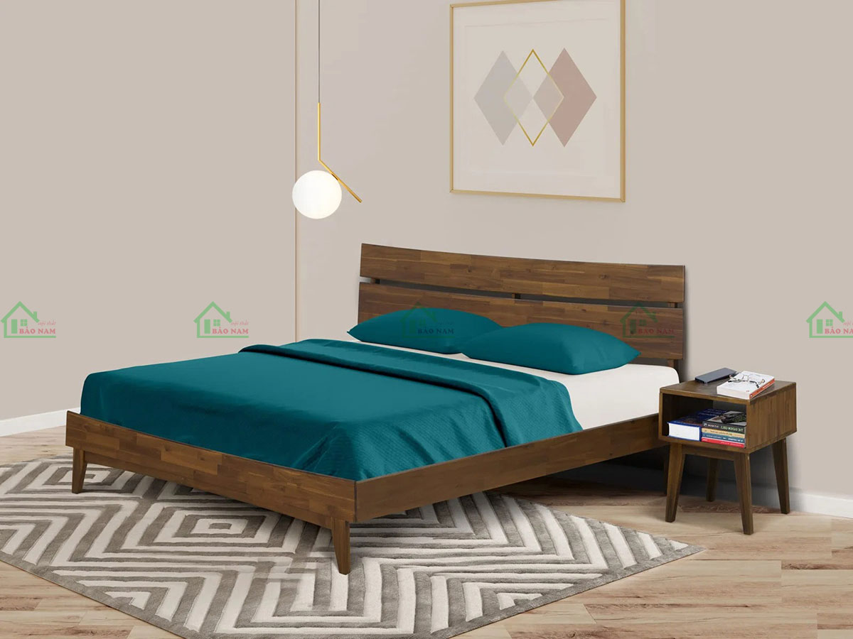 Giường Gỗ Tự Nhiên Đẹp GTN20
