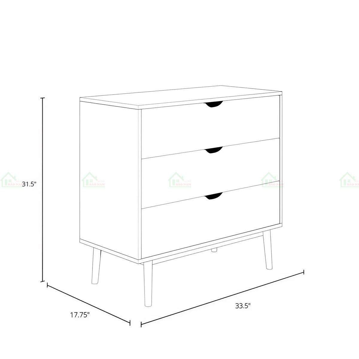 Giường Gỗ Tự Nhiên Giá Rẻ GTN26
