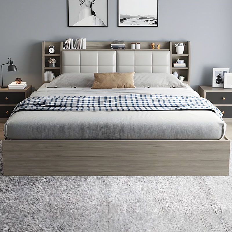 Đóng giường ngủ gỗ công nghiệp giá rẻ