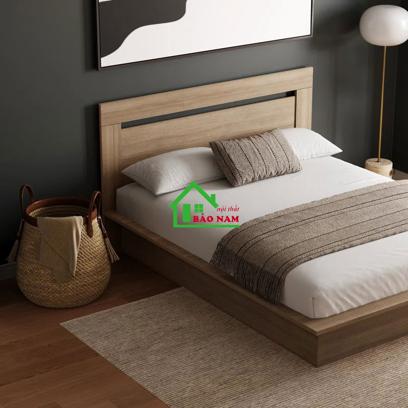 Giường Ngủ Gỗ Công Nghiệp Hiện Đại GN25