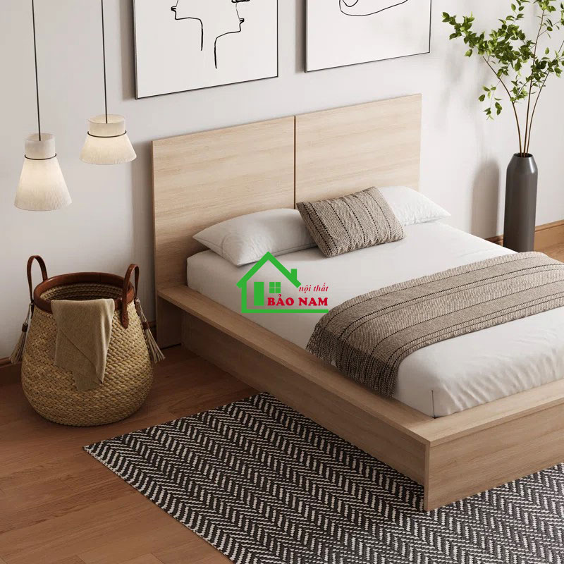 Giường Ngủ Gỗ Công Nghiệp Hiện Đại GN26