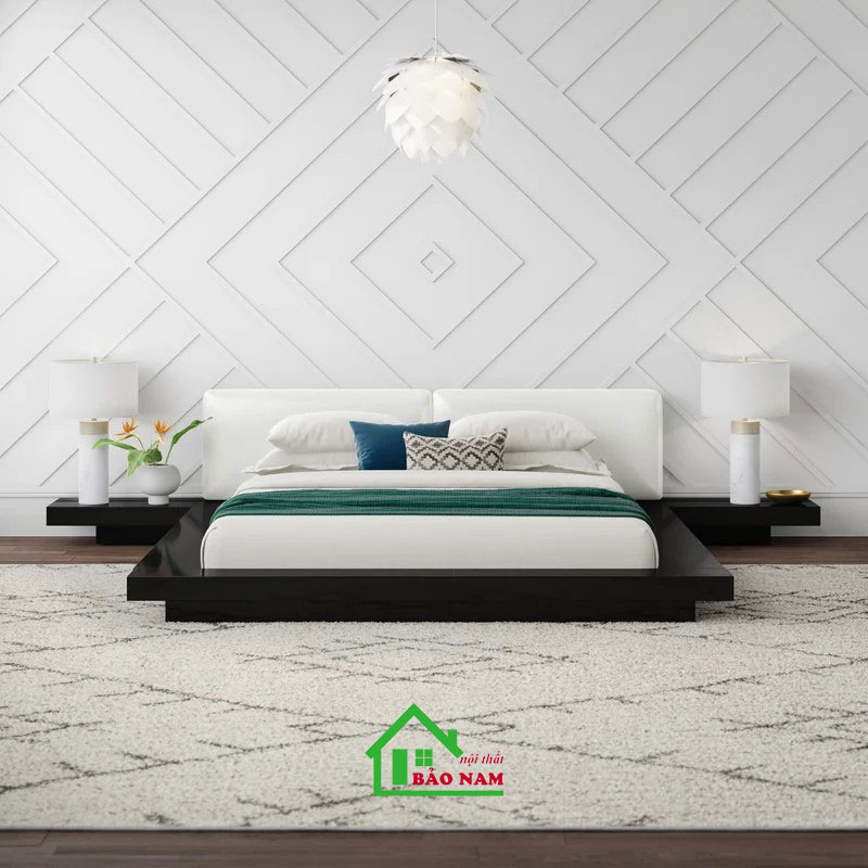 Giường Ngủ Gỗ Công Nghiệp Hiện Đại GN27