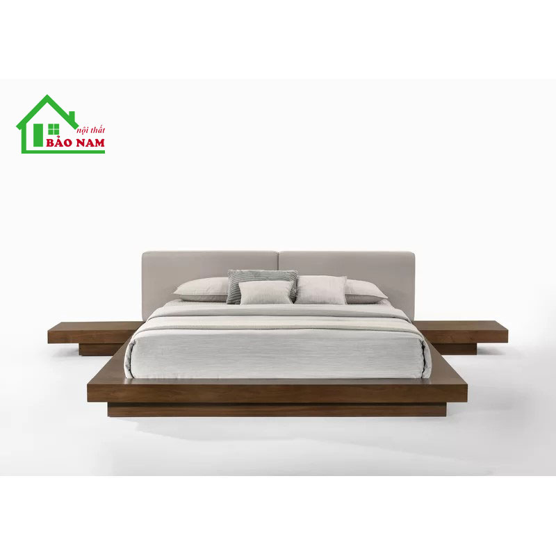 Giường Ngủ Gỗ Công Nghiệp Hiện Đại GN27