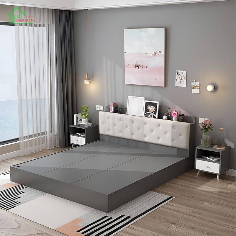 Giường ngủ mdf an cường Giường ngủ mdf an cường