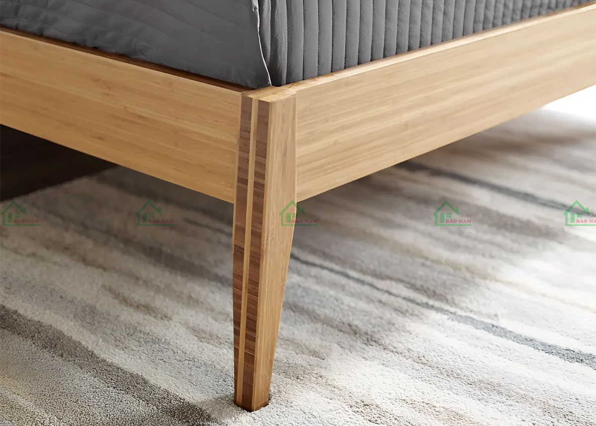 Giường Ngủ Gỗ Tự Nhiên Cao Cấp GTN24