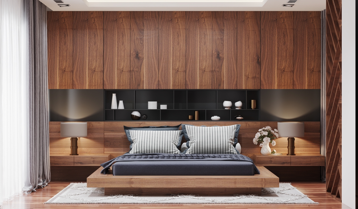 Giường ngủ gỗ tự nhiên GTN3 Giường ngủ gỗ tự nhiên GTN3