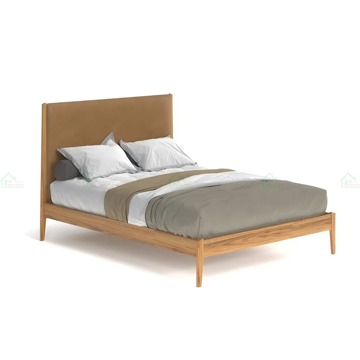 Giường Ngủ Gỗ Tự Nhiên GTN33