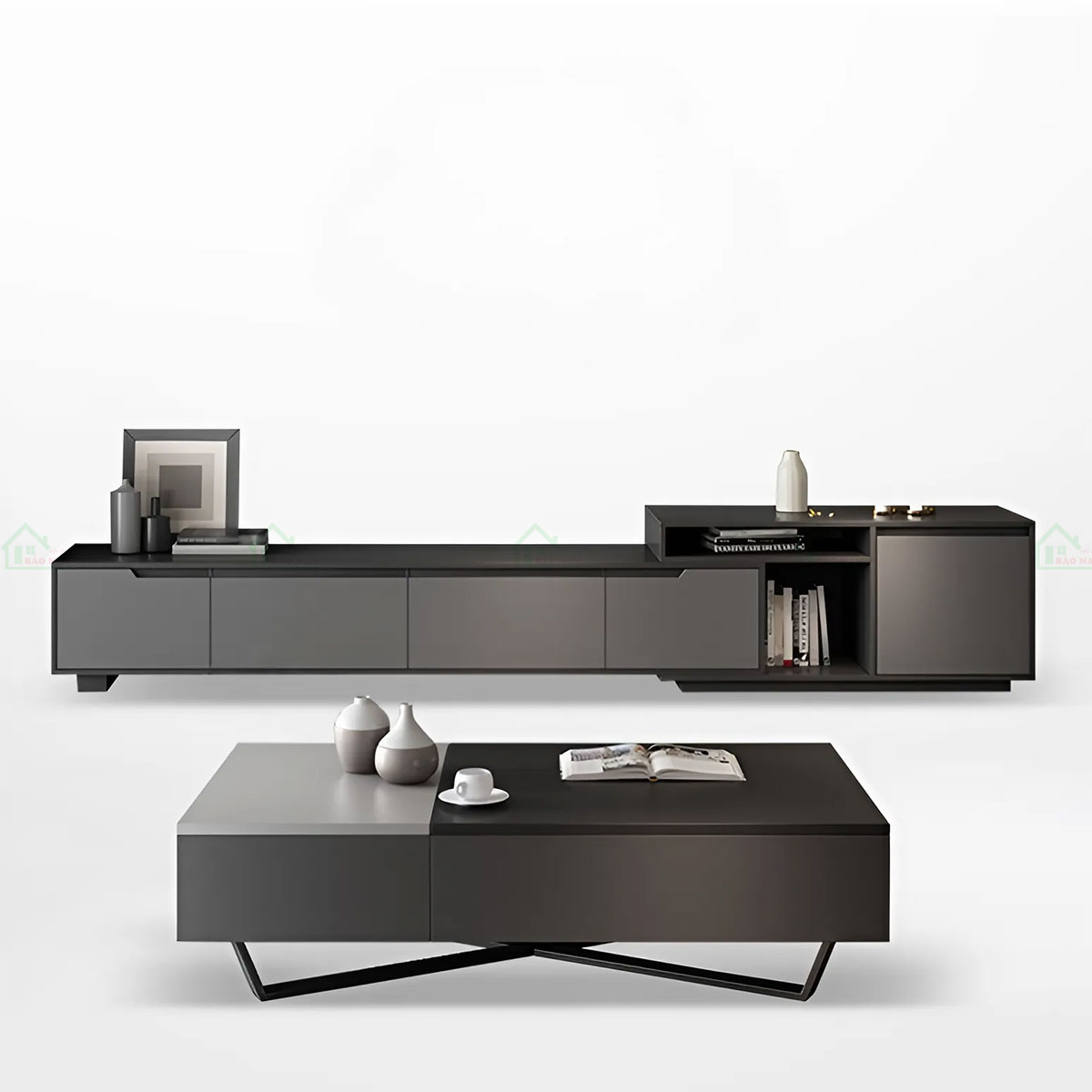 Kệ Để Tivi Phòng Khách Đẹp Hiện Đại PK43