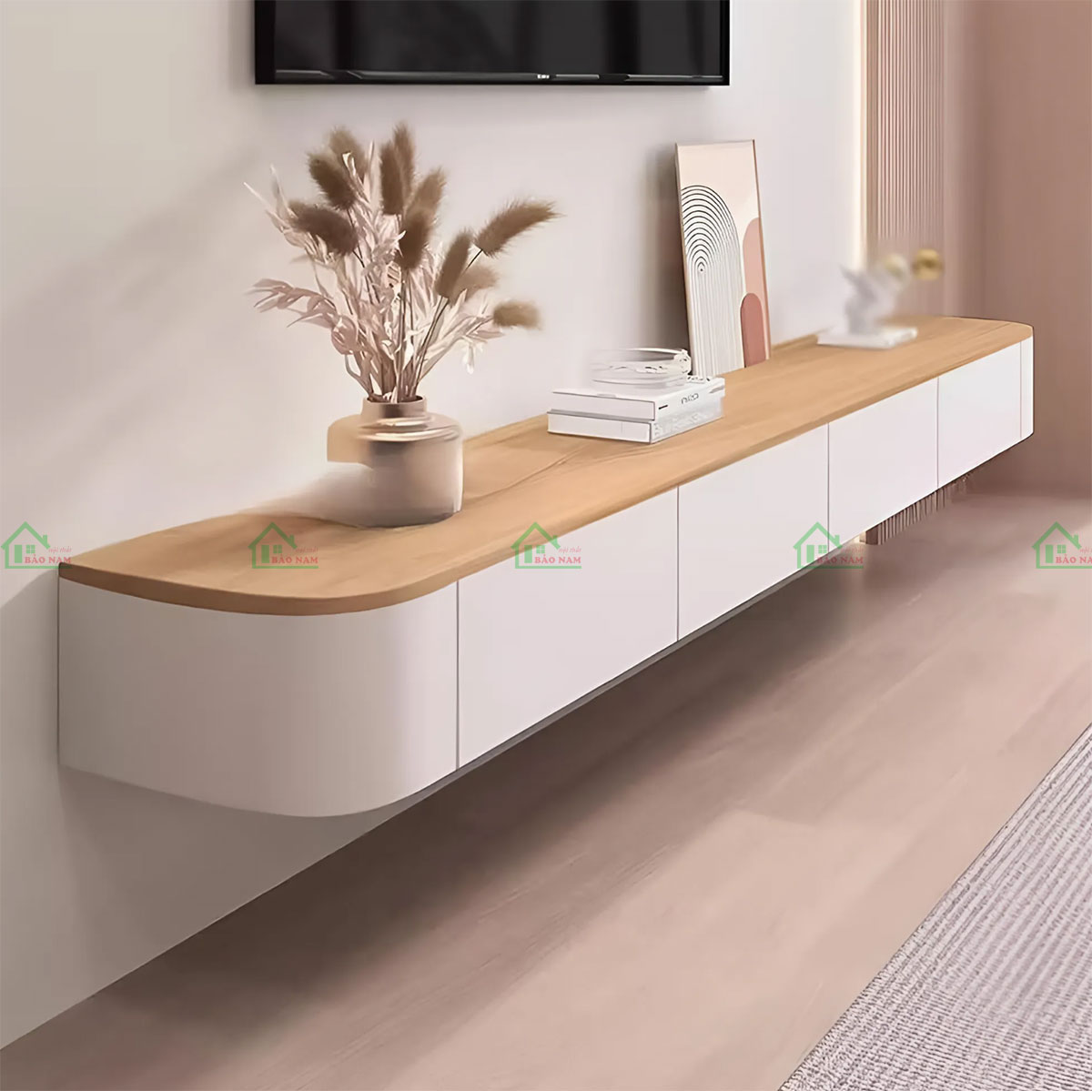 Kệ Tivi Treo Tường Đẹp PK48