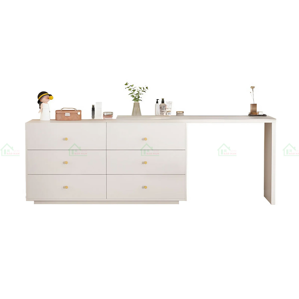 Mẫu Bàn Trang Điểm Thông Minh Đẹp Hiện Đại BTD05