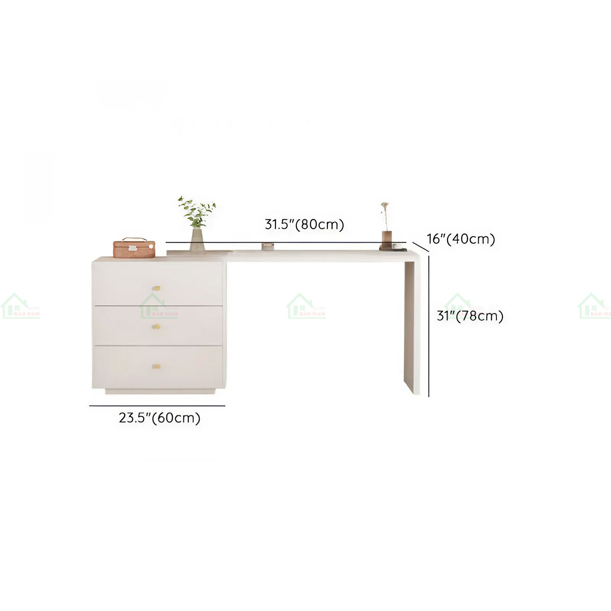 Mẫu Bàn Trang Điểm Thông Minh Đẹp Hiện Đại BTD05