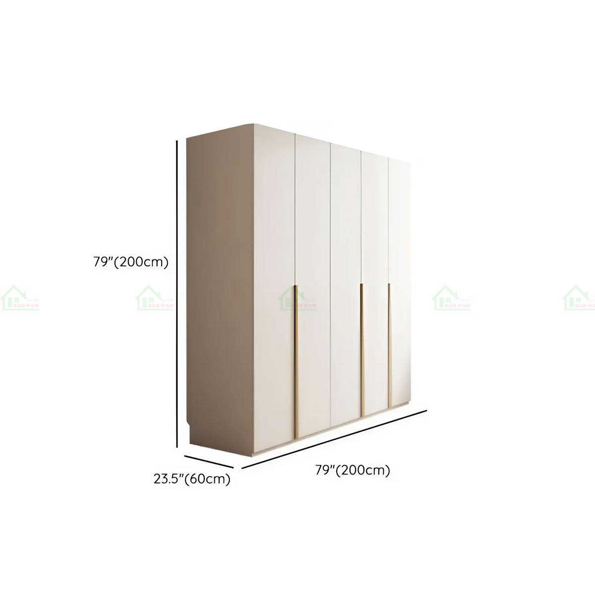 Mẫu Tủ Quần Áo Gỗ Kết Hợp Bàn Phấn Đẹp Hiện Đại TA37