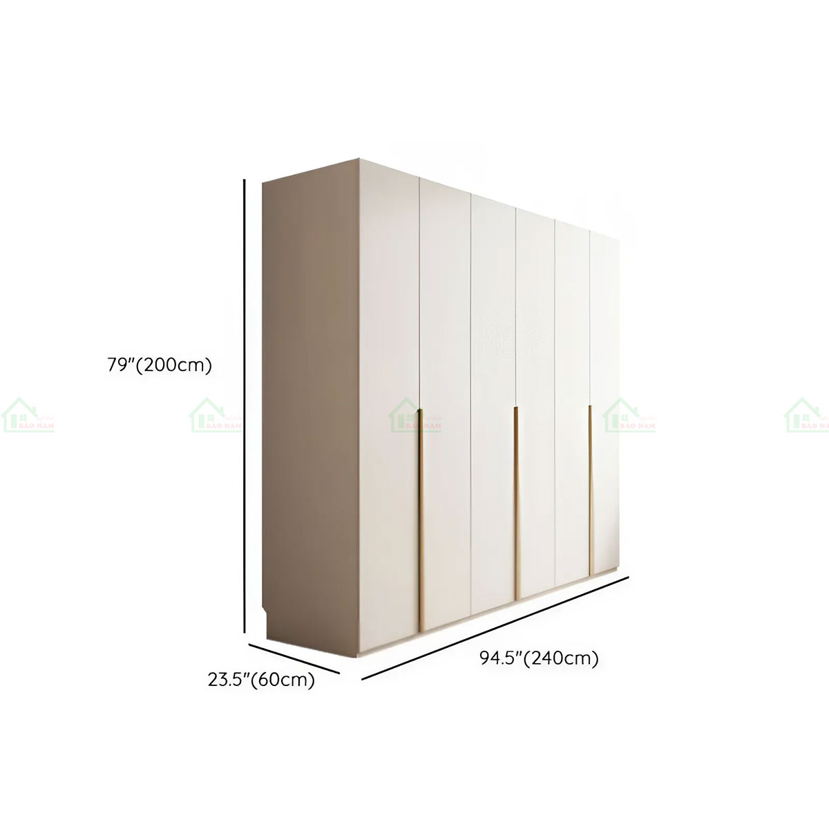 Mẫu Tủ Quần Áo Gỗ Kết Hợp Bàn Phấn Đẹp Hiện Đại TA37