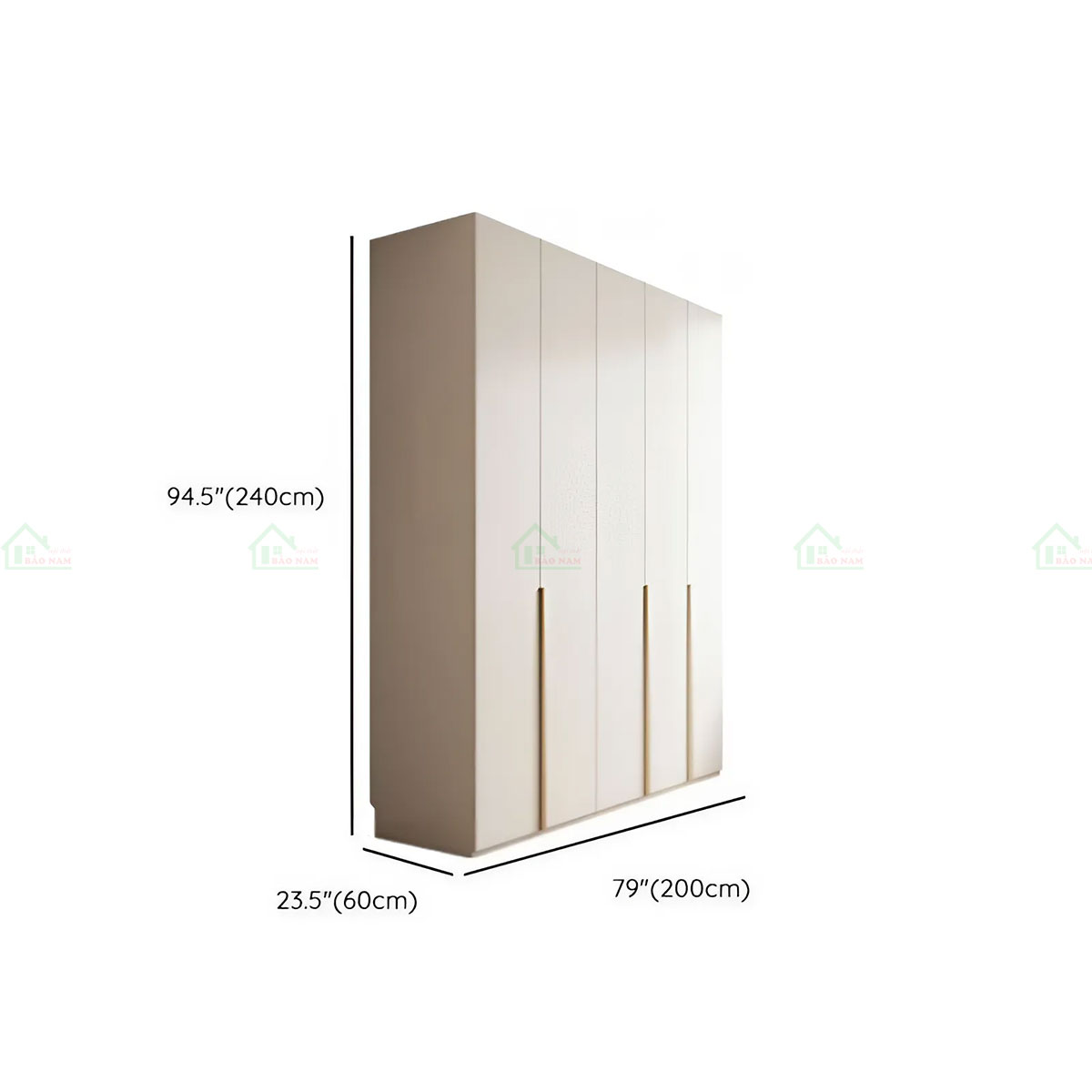 Mẫu Tủ Quần Áo Gỗ Kết Hợp Bàn Phấn Đẹp Hiện Đại TA37