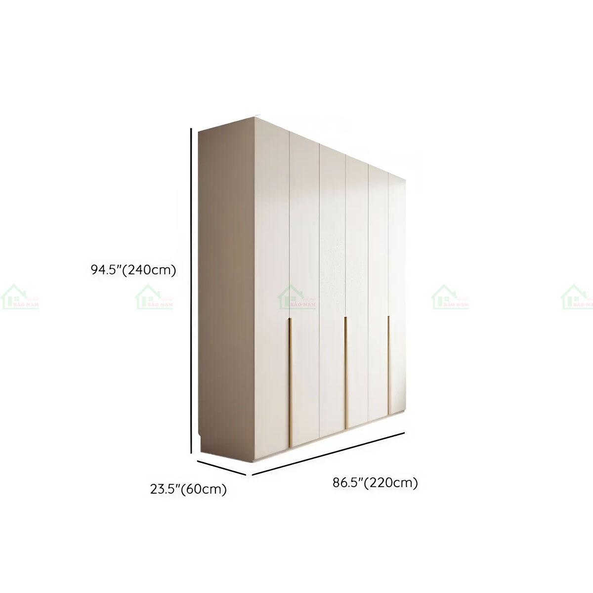 Mẫu Tủ Quần Áo Gỗ Kết Hợp Bàn Phấn Đẹp Hiện Đại TA37