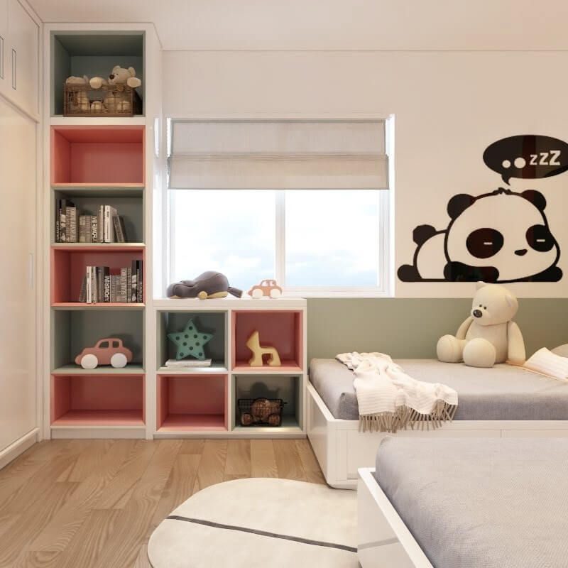 THIẾT KẾ PHÒNG BÉ GÁI DỄ THƯƠNG HIỆN ĐẠI THIẾT KẾ PHÒNG BÉ GÁI DỄ THƯƠNG HIỆN ĐẠI