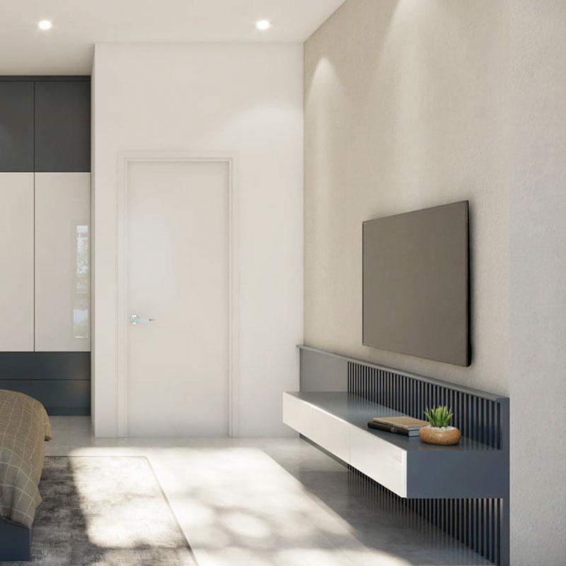 Thiết Kế Nội Thất Phòng Khách Hiện Đại PK17