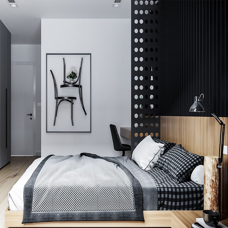 Mẫu phòng ngủ hiện đại, nhiều công năng Mẫu phòng ngủ hiện đại, nhiều công năng