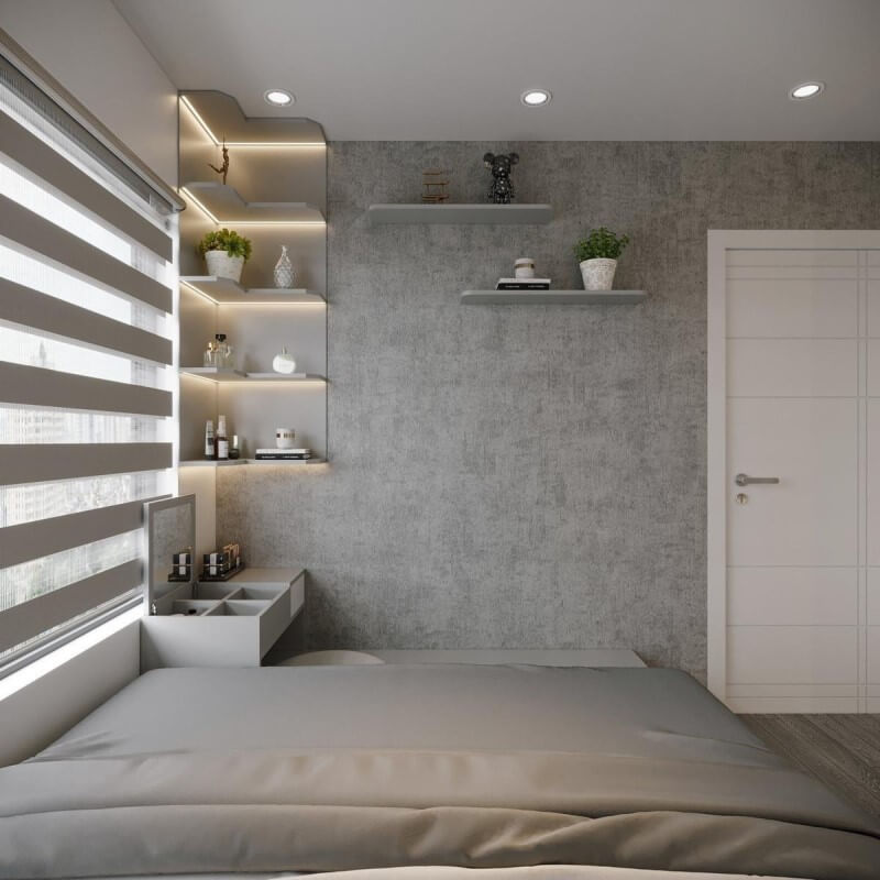 THIẾT KẾ NỘI THẤT PHÒNG NGỦ ĐẸP HIỆN ĐẠI - PN06 THIẾT KẾ NỘI THẤT PHÒNG NGỦ ĐẸP HIỆN ĐẠI - PN06