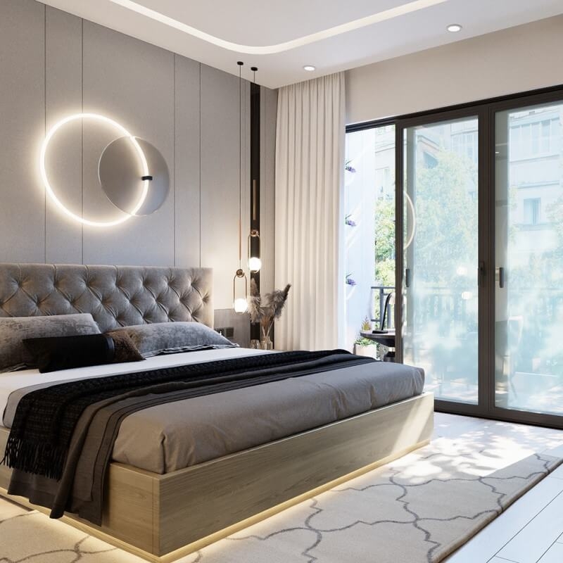 Mẫu phòng ngủ đẹp hiện đại Mẫu phòng ngủ đẹp hiện đại