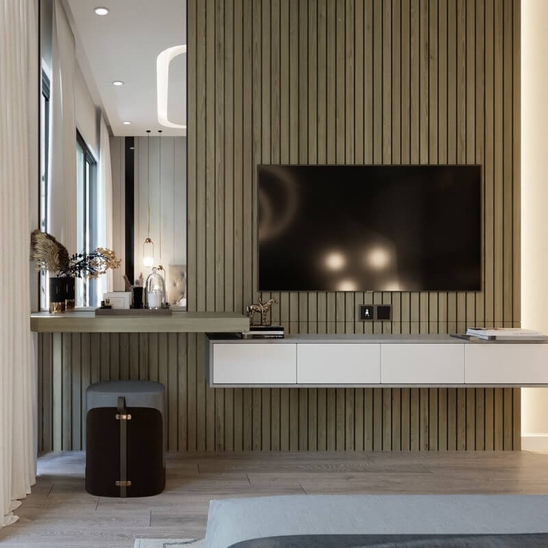 Phòng ngủ hiện đại Phòng ngủ hiện đại