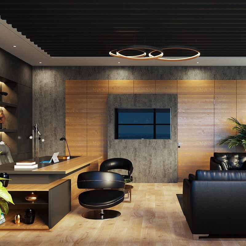 Mẫu thiết kế phòng làm việc tại nhà nhỏ đẹp công năng Mẫu thiết kế phòng làm việc tại nhà nhỏ đẹp công năng