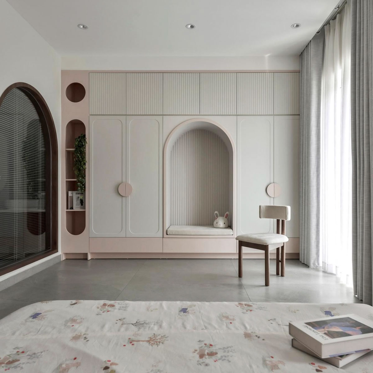 Thiết kế thi công nội thất phòng bé hiện đại