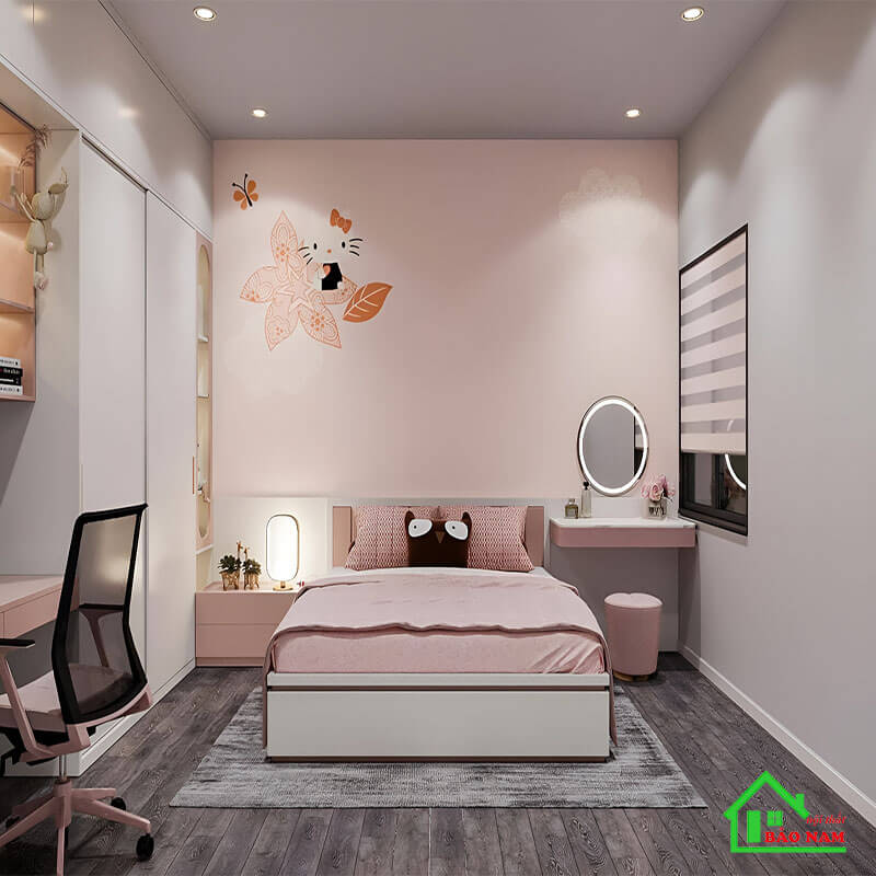 PHÒNG NGỦ BÉ GÁI PB11 PHÒNG NGỦ BÉ GÁI PB11