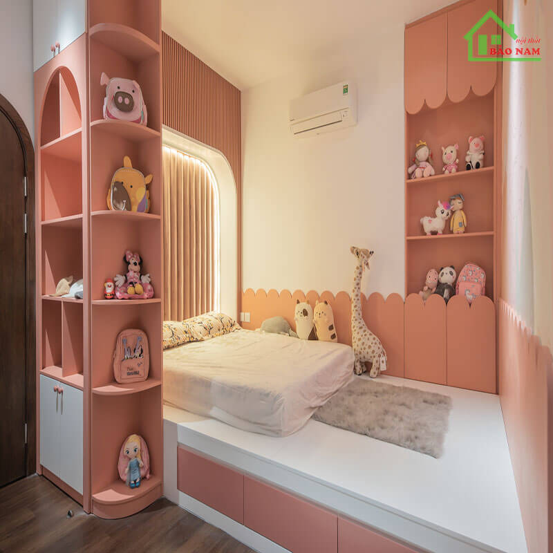Phòng Ngủ Bé Gái PB11 Phòng Ngủ Bé Gái PB11