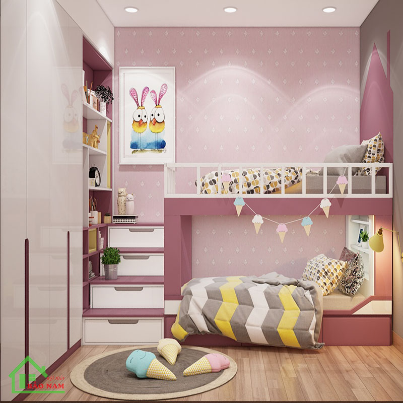 Phòng Ngủ Bé Gái Phòng Ngủ Bé Gái