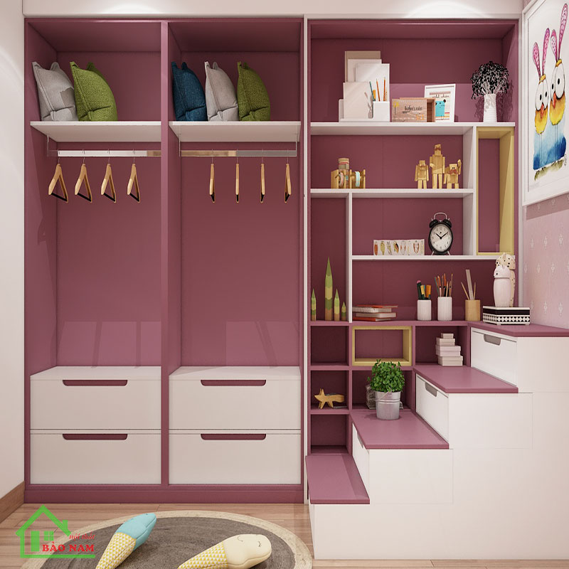 Mẫu phòng bé giường tầng Mẫu phòng bé giường tầng