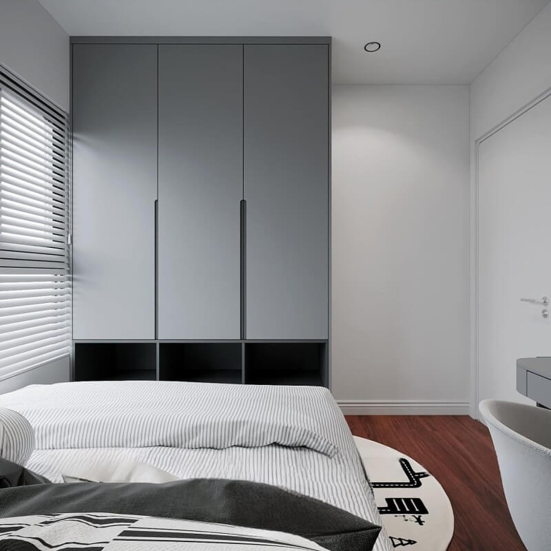 THIẾT KẾ NỘI THẤT PHÒNG NGỦ BÉ TRAI PB08 THIẾT KẾ NỘI THẤT PHÒNG NGỦ BÉ TRAI PB08