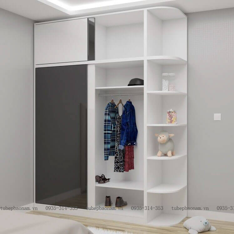 Tủ áo acrylic hiện đại TAR06 Tủ áo acrylic hiện đại TAR06