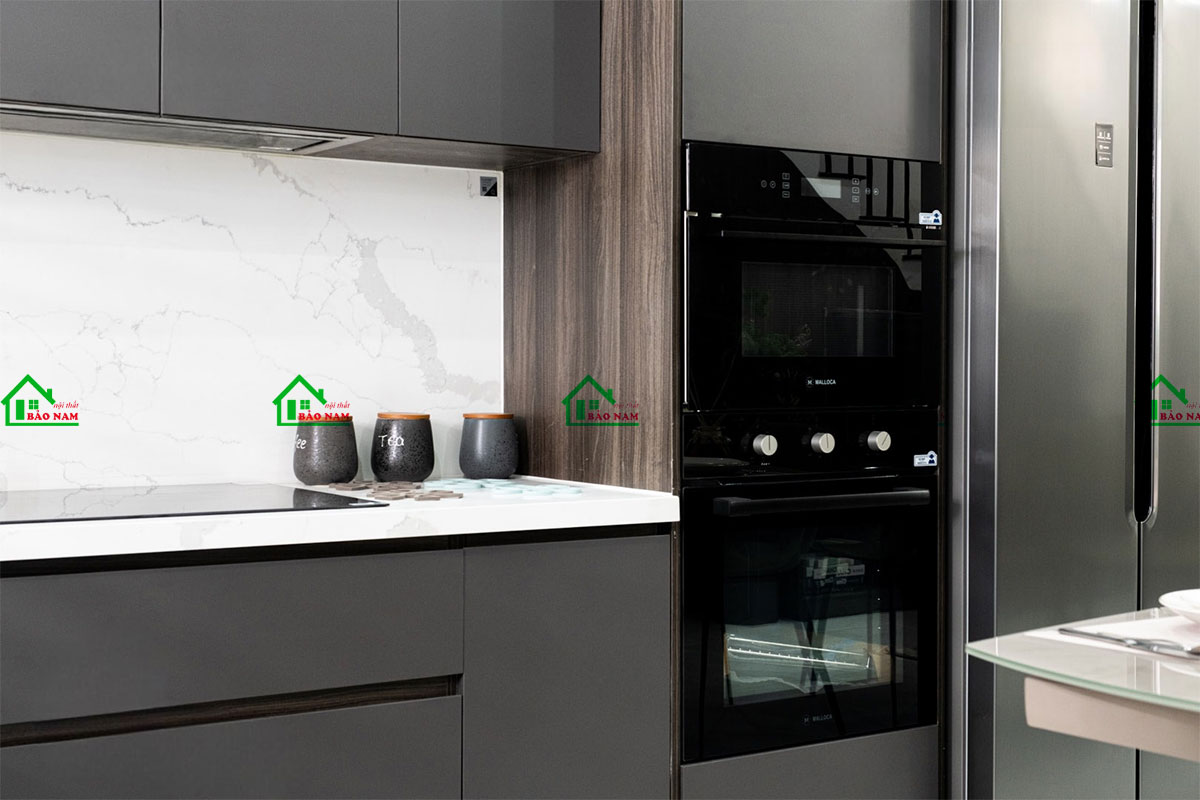 Tủ Bếp Gỗ Công Nghiệp An Cường TB39