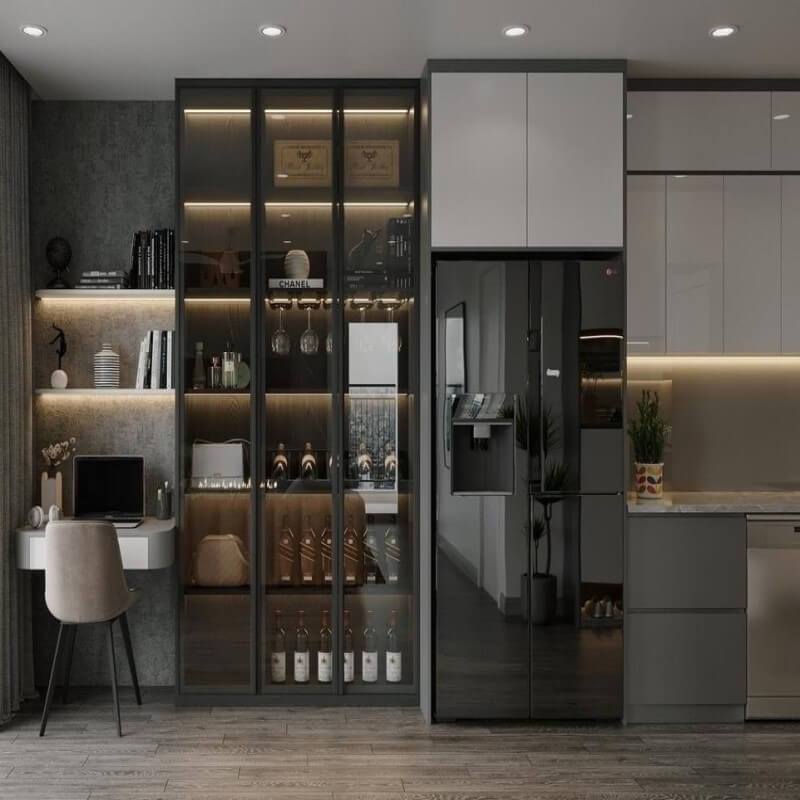 Thiết kế thi công tủ bếp trọn gói tại tphcm Thiết kế thi công tủ bếp trọn gói tại tphcm