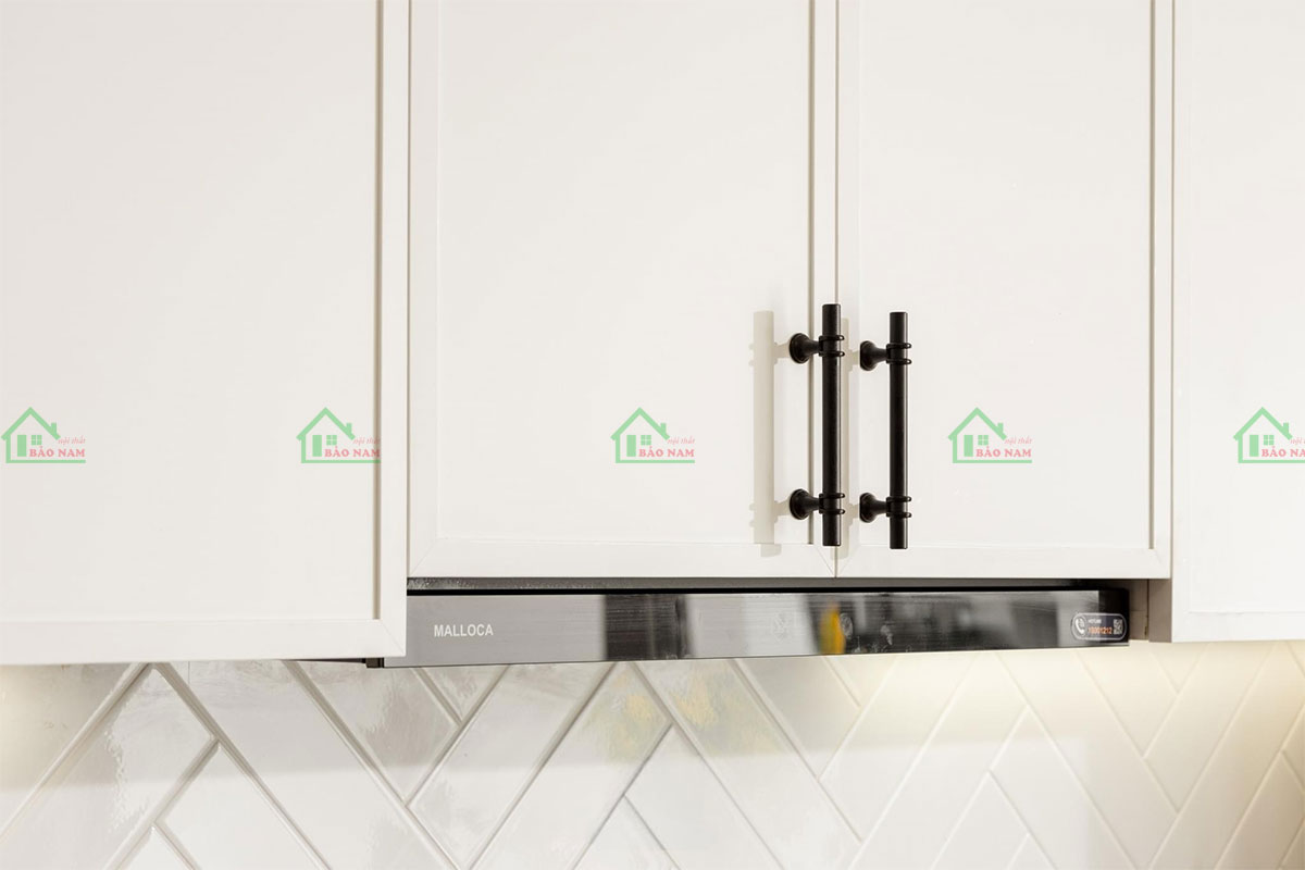 Tủ Bếp Gỗ Công Nghiệp MDF Mirco Shaker BSK10