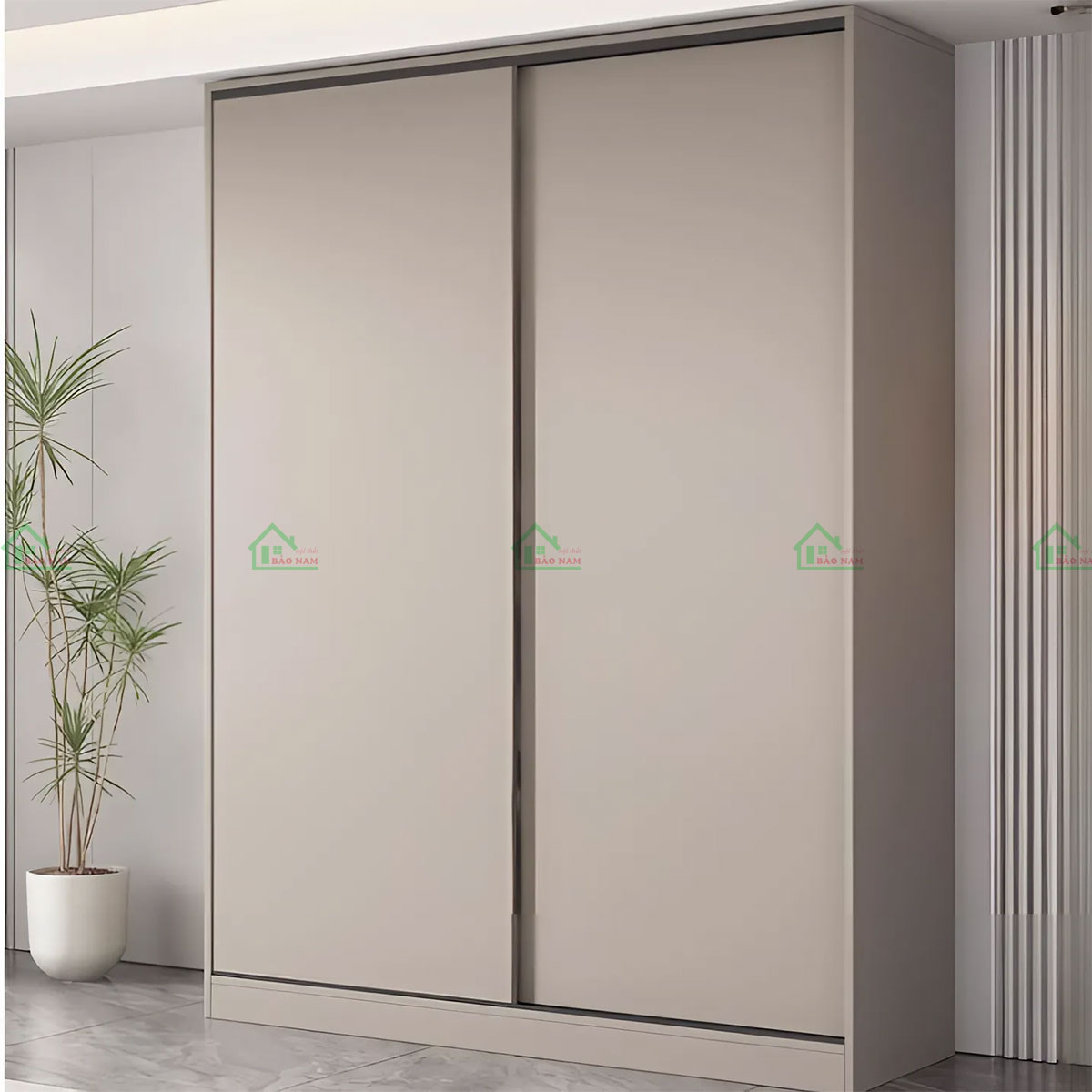 Tủ Gỗ MDF Cửa Lùa Đẹp Hiện Đại TAL23