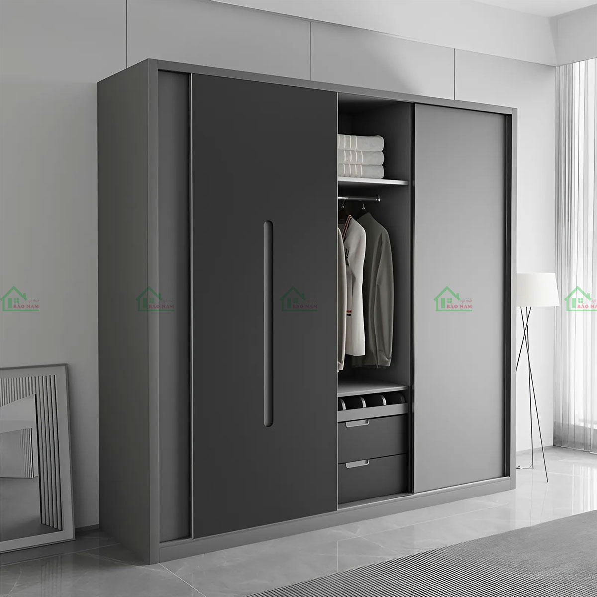 Tủ Quần Áo 3 Cánh Lùa TA08