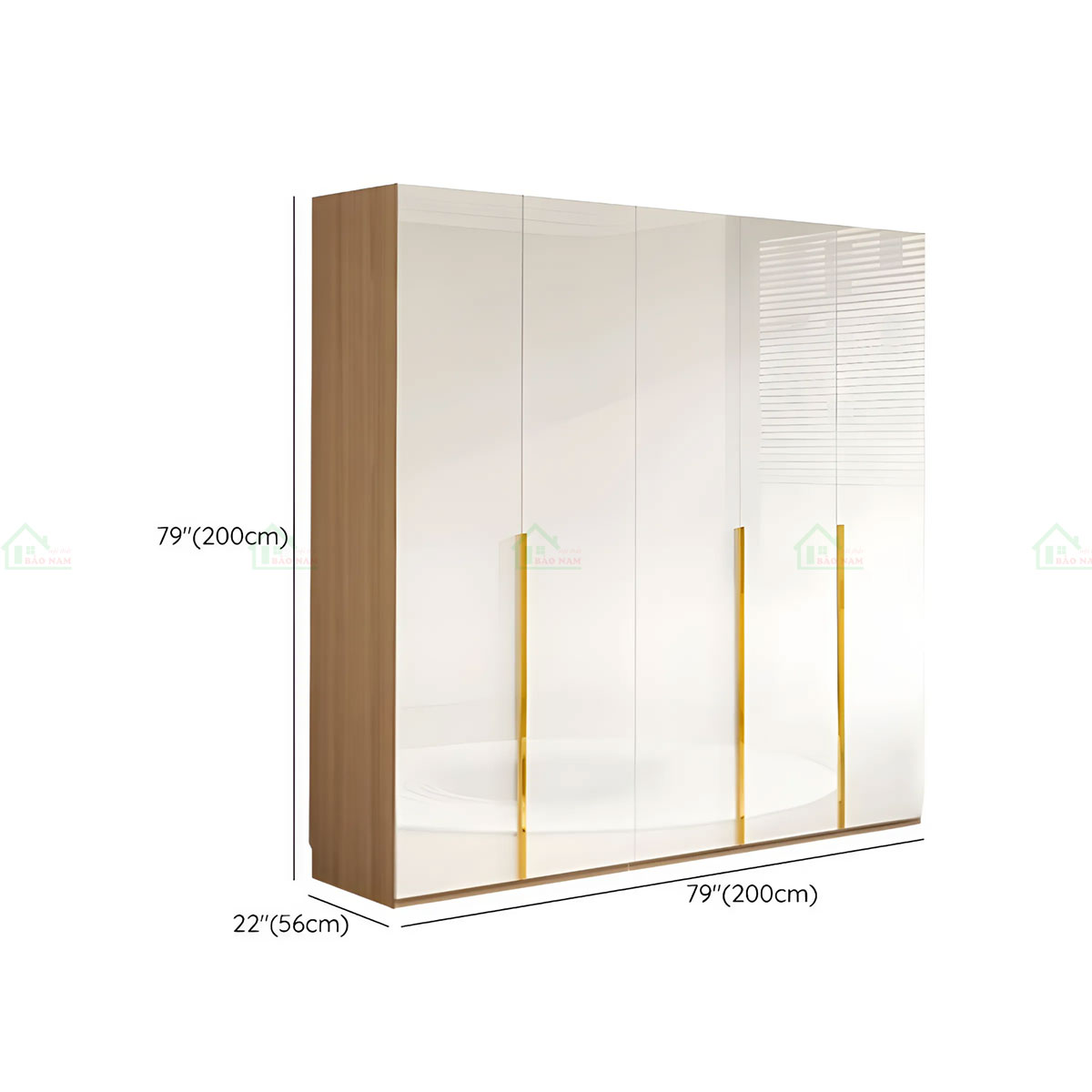 Tủ Quần Áo Acrylic An Cường Hiện Đại TAR25