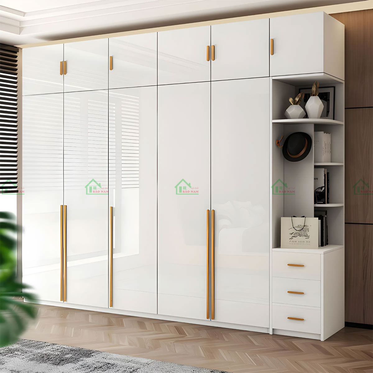 Tủ Quần Áo Acrylic Đẹp Hiện Đại TAR26