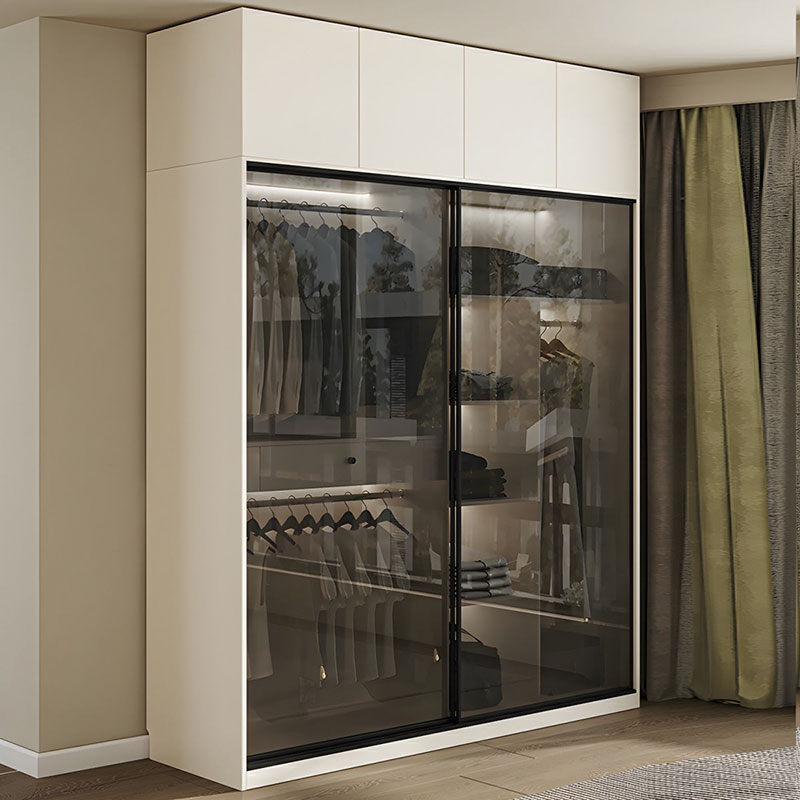 Thiết kế tủ áo cánh kính cao cấp Thiết kế tủ áo cánh kính cao cấp