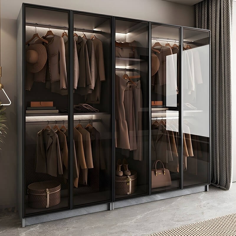 Tủ quần áo cánh kính TK02