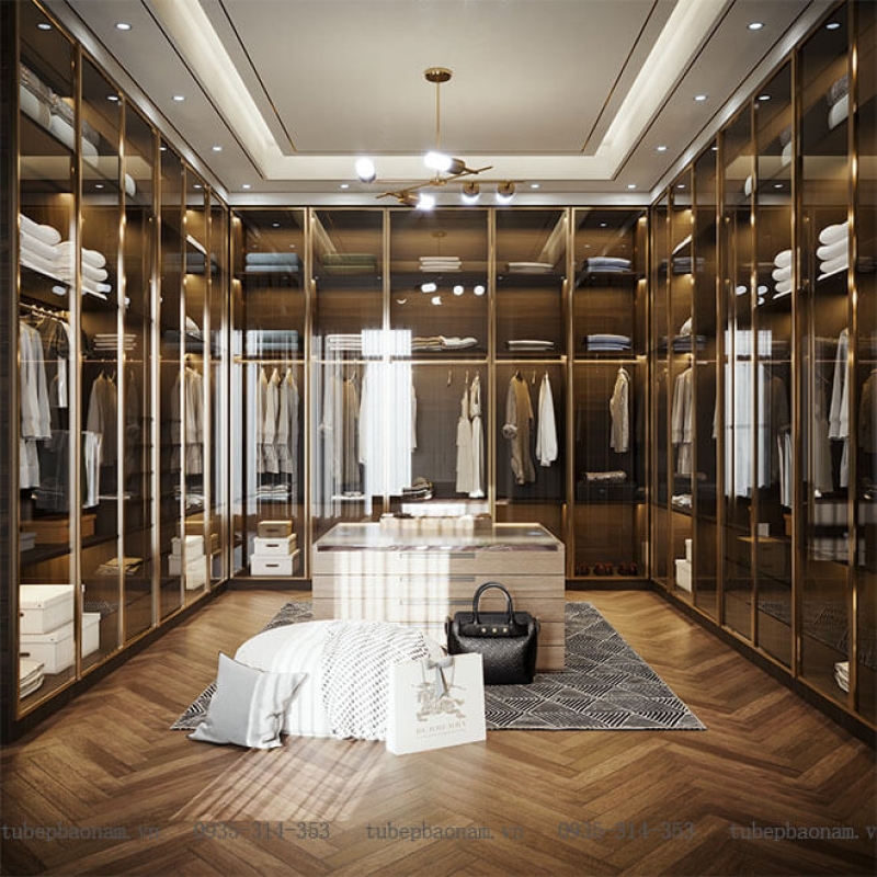 Tủ quần áo cánh kính TK04