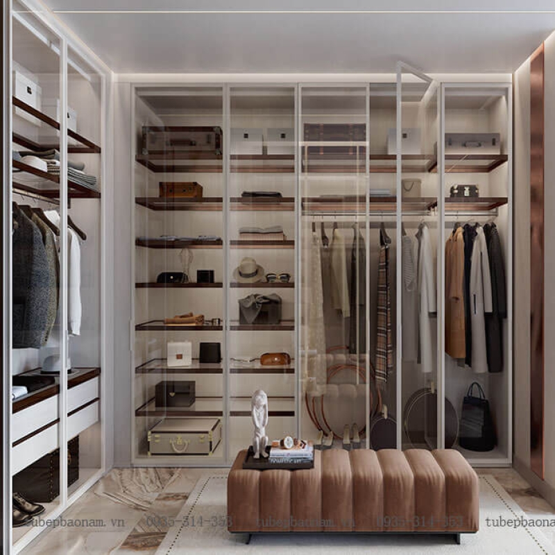 Tủ quần áo cánh kính TK06